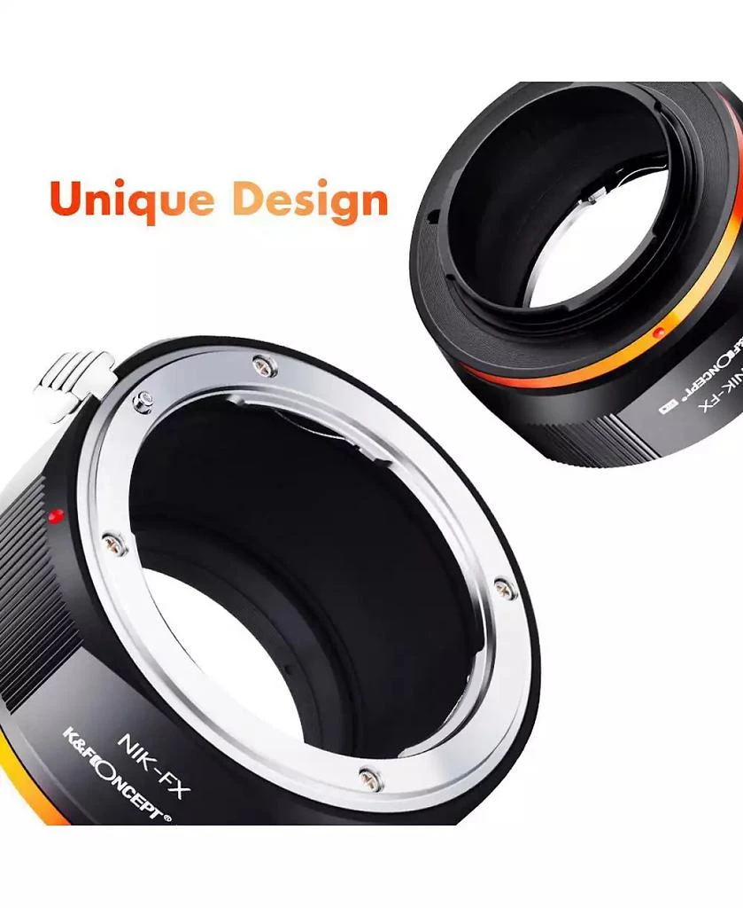 K&F Concept M11115 Nikon AI Lenses to Fujifilm X Lens Adapter Ring 5