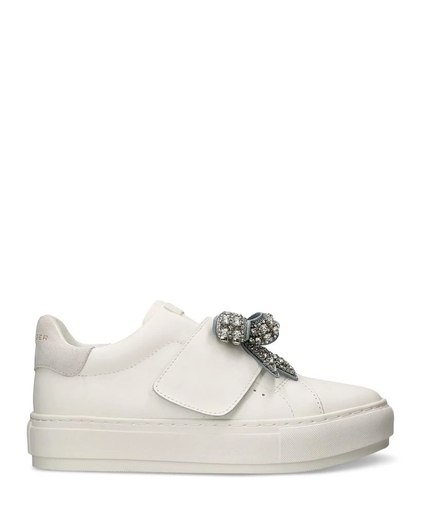 Kurt Geiger Women's Laney Embellished Bow Platform Sneakers 3