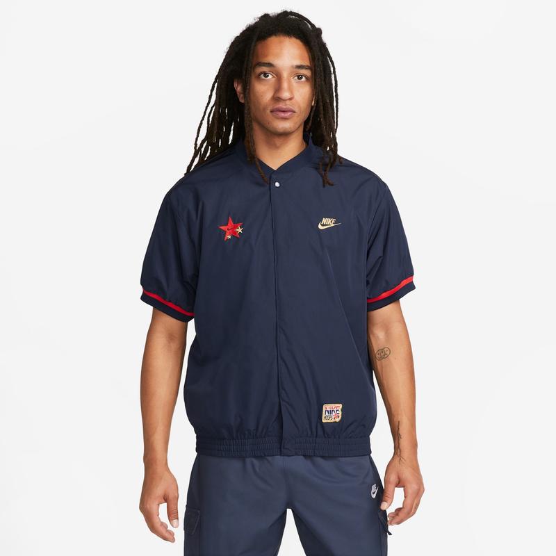 NIKE Nike AU Short Sleeve Warm-Up Top - Men's