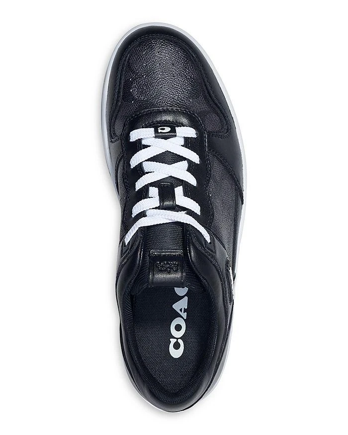 COACH Men's C201 Signature Lace Up Sneaker 3