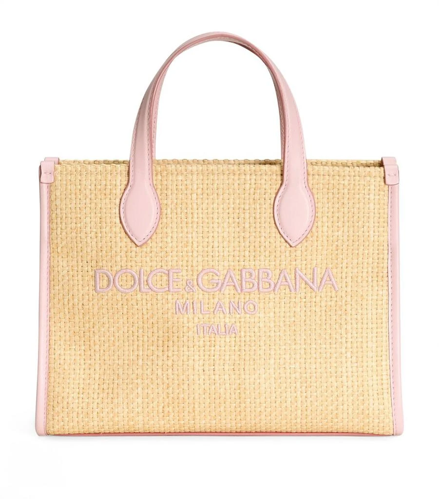 Dolce Gabbana Straw Logo Tote Bag Tote Bags Compare Prices