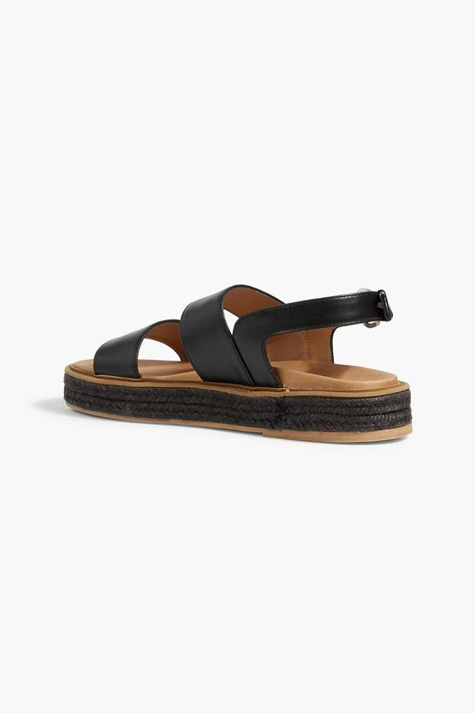 IRIS & INK Naya leather espadrille slingback sandals 4