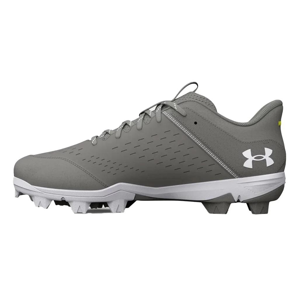 Under Armour Leadoff 3025589-101 Men's US Gray Low RM Baseball Cleats ZAP641