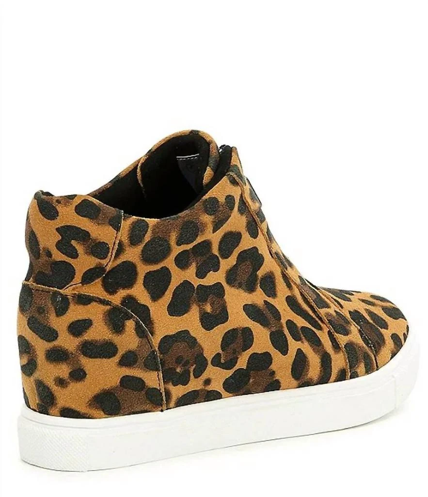 Blondo Women's Glenda Wedge Sneaker In Leopard 2