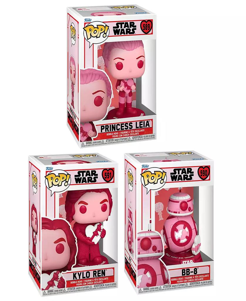 Funko Pop Star Wars Valentines Season 3 Collectors Set