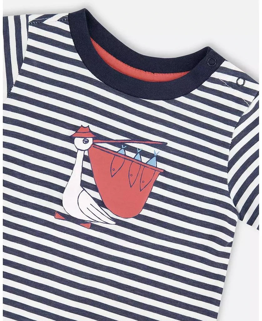 Deux par Deux Baby Boys Cotton T-Shirt and Short Set 4