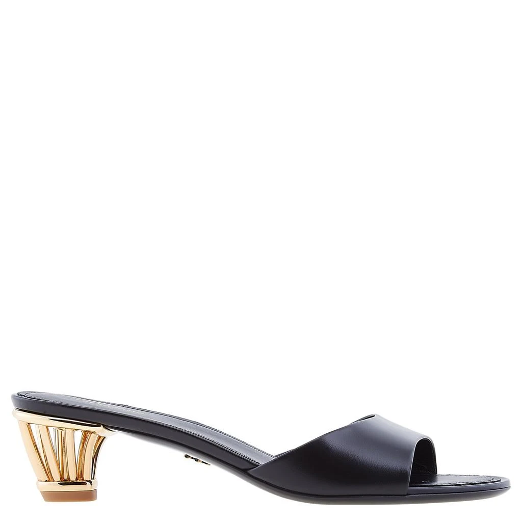 Salvatore Ferragamo Ferragamo Arya 40 Cage Heel Mules, Size 6 C