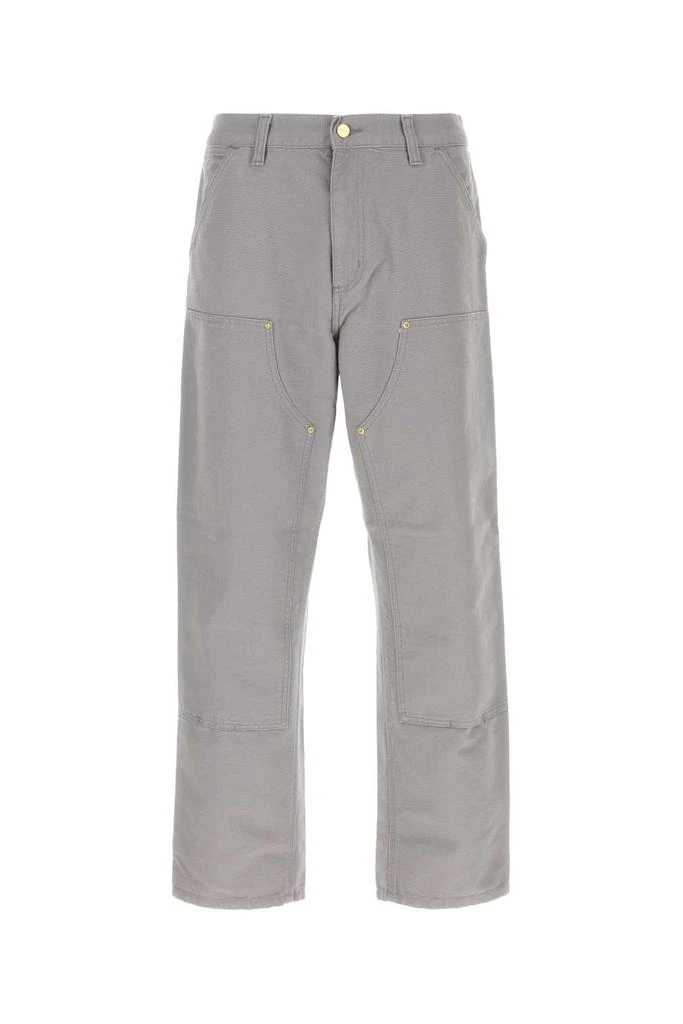 Carhartt Grey Cotton Double Knee Pant 1
