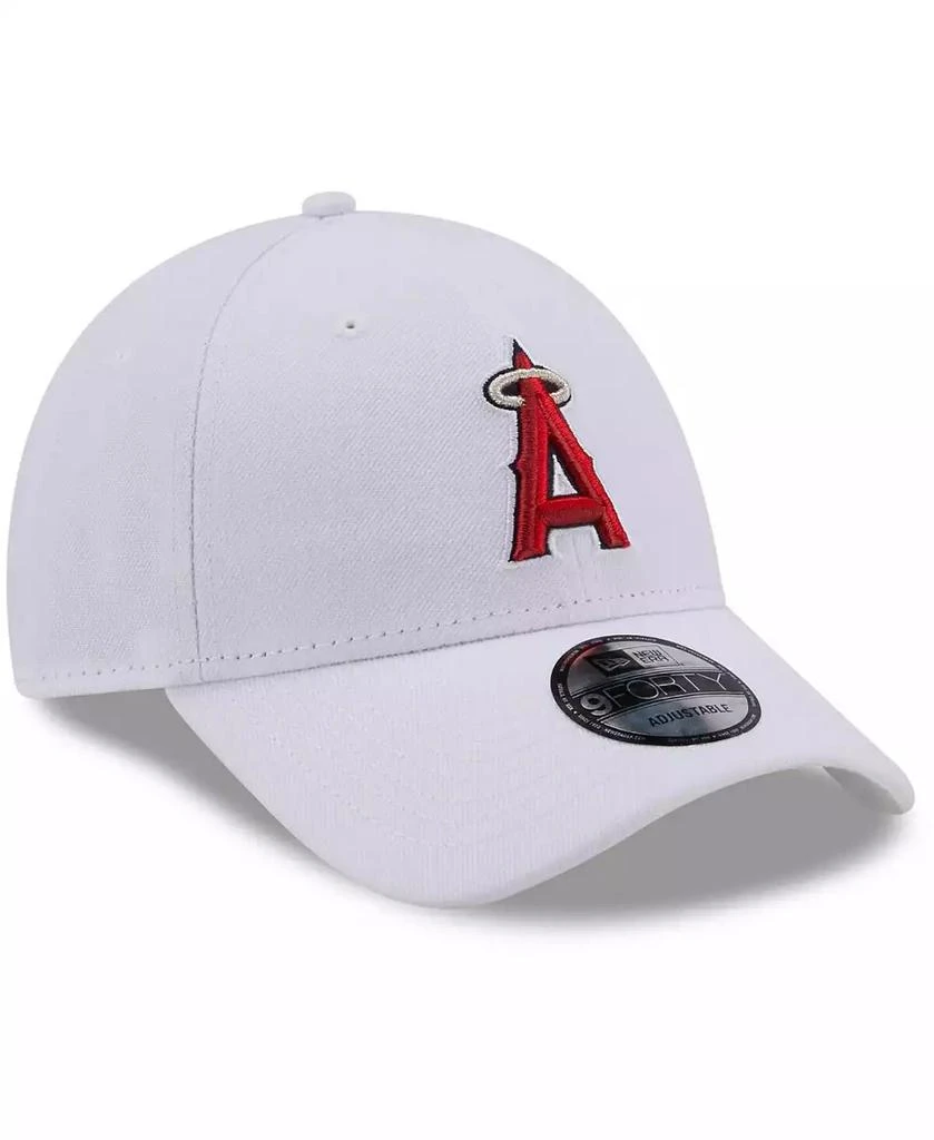 New Era Men's White Los Angeles Angels League II 9FORTY Adjustable Hat 3