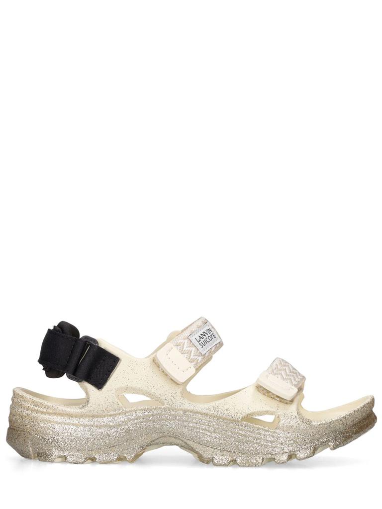 Lanvin Lanvin X Suicoke Curb Laces Slippers