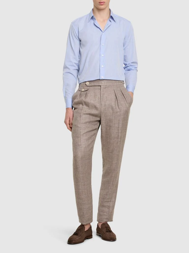 LARDINI Cotton Poplin Shirt 2