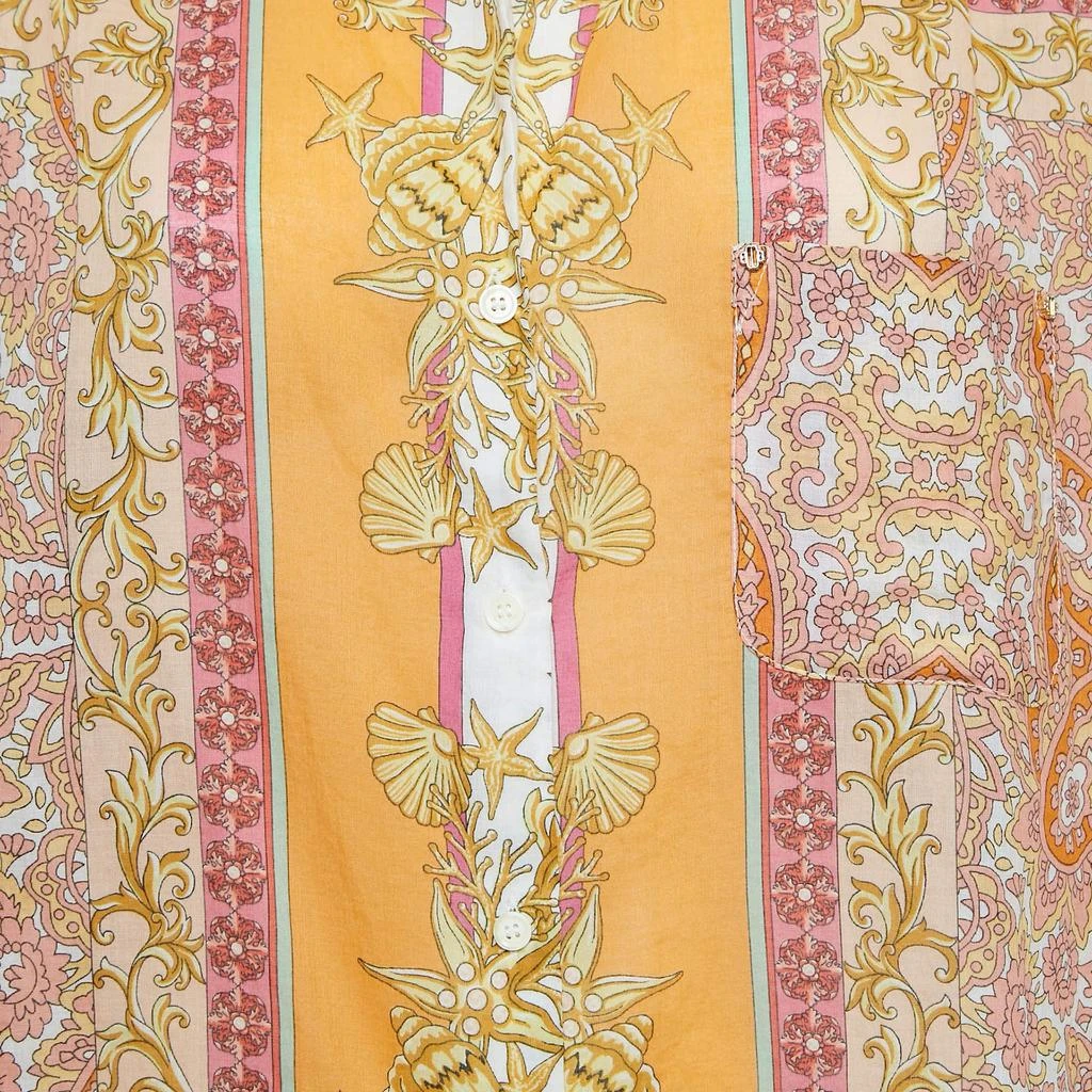 Maje Maje Multicolor Scarf Print Cotton Shirt L 3
