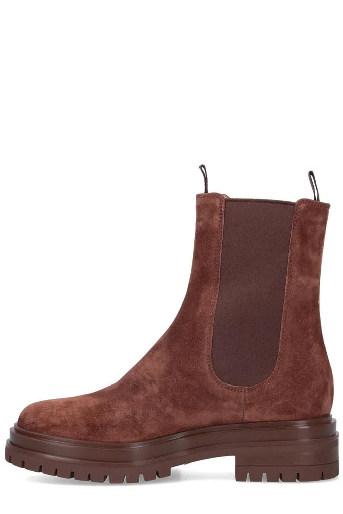 Gianvito Rossi Gianvito Rossi Chester Round Toe Ankle Boots 4