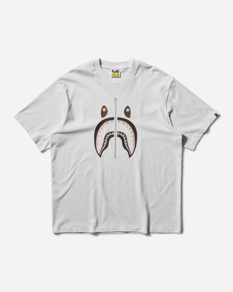 A Bathing Ape Men's Shark T-Shirt N.2 White