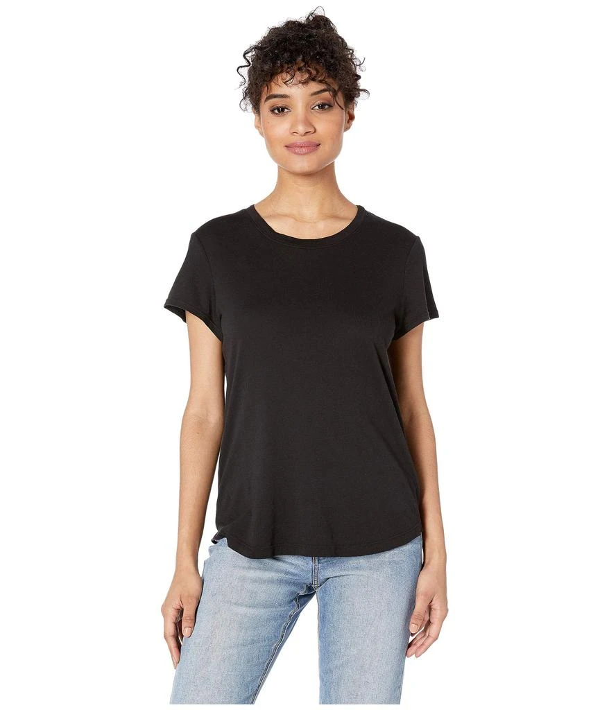 Splendid Abbie Short Sleeve Modal Jersey Crew Tee 1