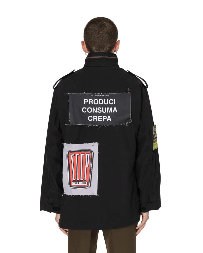 Slam Jam CCCP Fedeli alla Linea Field Jacket Black 4