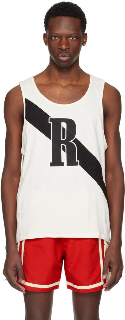 Rhude Off-White 02 Stripe Tank Top 1