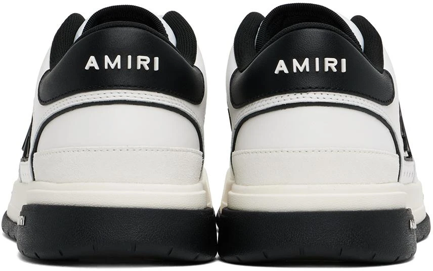 AMIRI White & Black Classic Low Sneakers 2