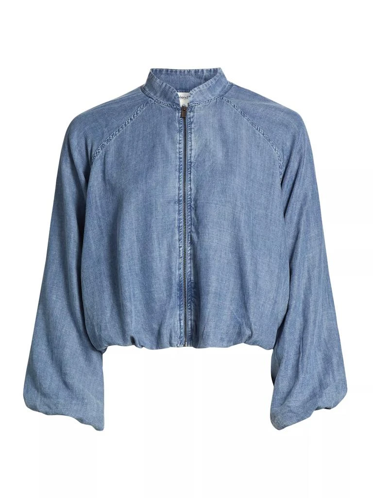 Splendid Carina Indigo Bomber Jacket 1