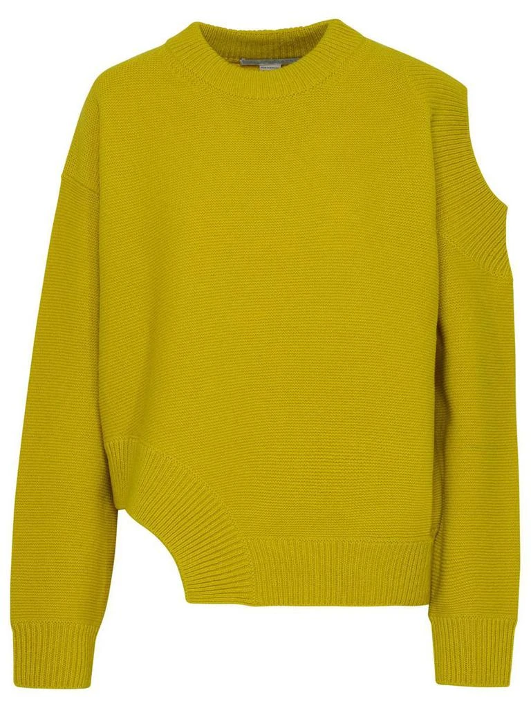 Stella McCartney Stella McCartney Lime Green Cashmere Sweater 1