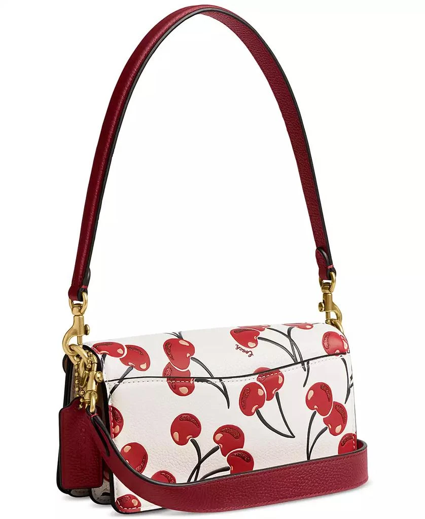 Coach Tabby 20 Cherry Print Leather Shoulder Bag 3