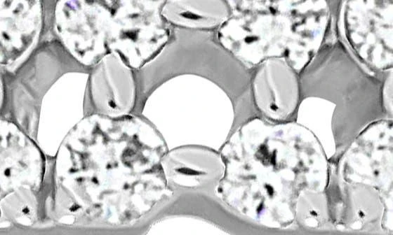 Bony Levy Liora 18K White Gold Diamond Stackable Ring - 0.15ct. 2