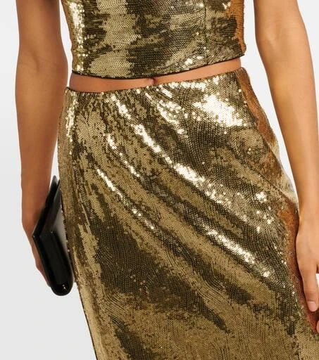 Dolce & Gabbana Sequined maxi skirt 4