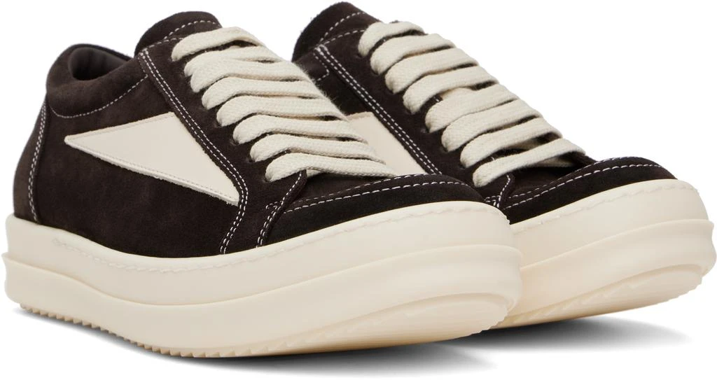Rick Owens Brown Hollywood Vintage Sneaks Sneakers 4