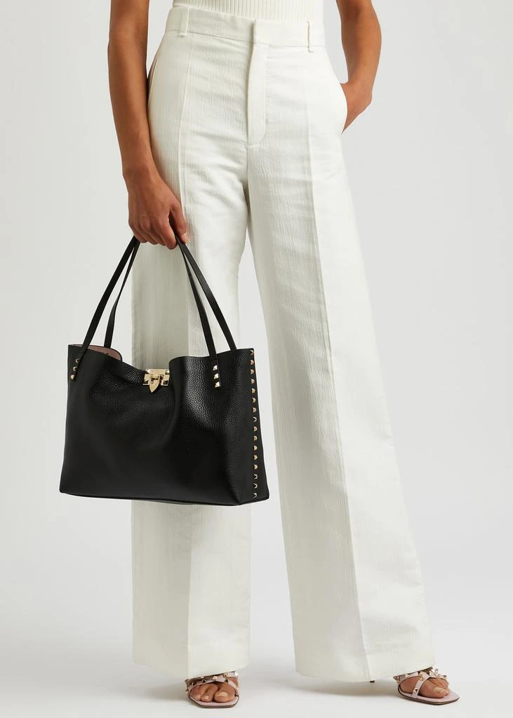 Valentino Rockstud medium leather tote 5