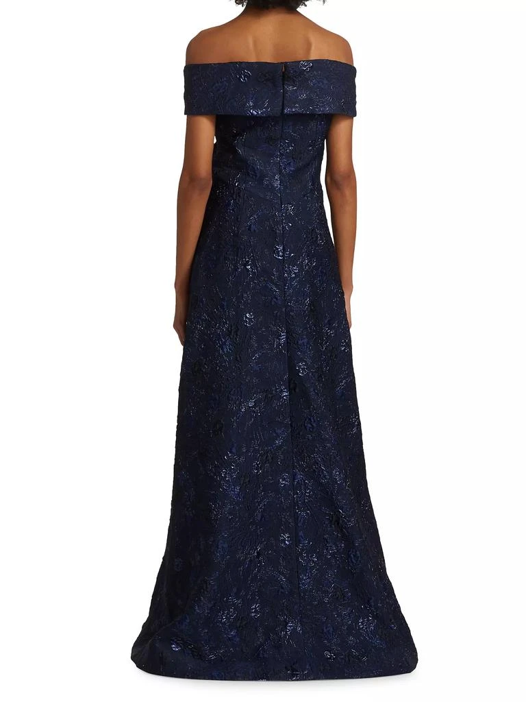 Teri Jon Off-The-Shoulder Gown 5