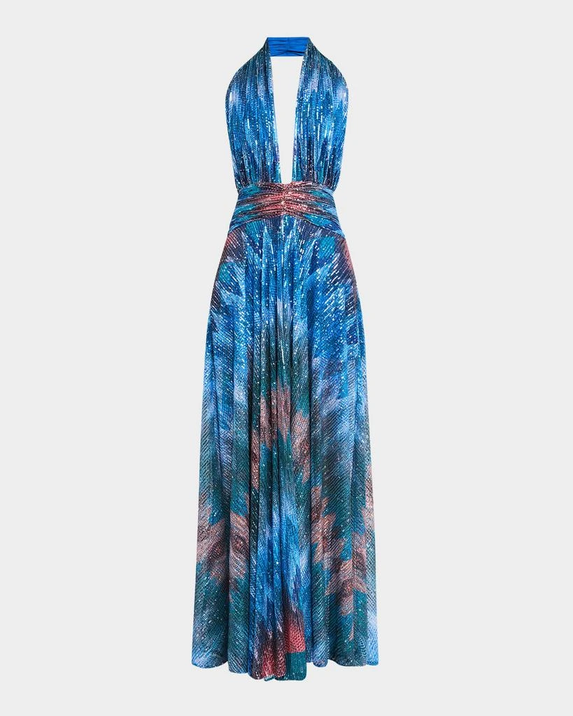 Reyna Sequined Chevron Maxi Dress  On Sale Now with Up to 56% Off |  Discover Exclusive Deals & Savings at BeyondStyle  Authentic Ramy Brook  women|Women|dresses|women's clothing with Limited-Time Discounts, Free