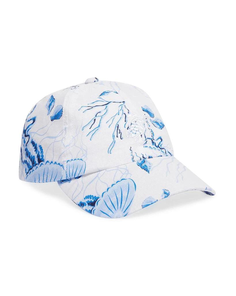 Vilebrequin Medusa & Shells Linen Cap 1
