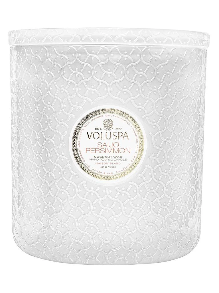 Voluspa Saijo Persimmon 5-Wick Hearth Candle 1