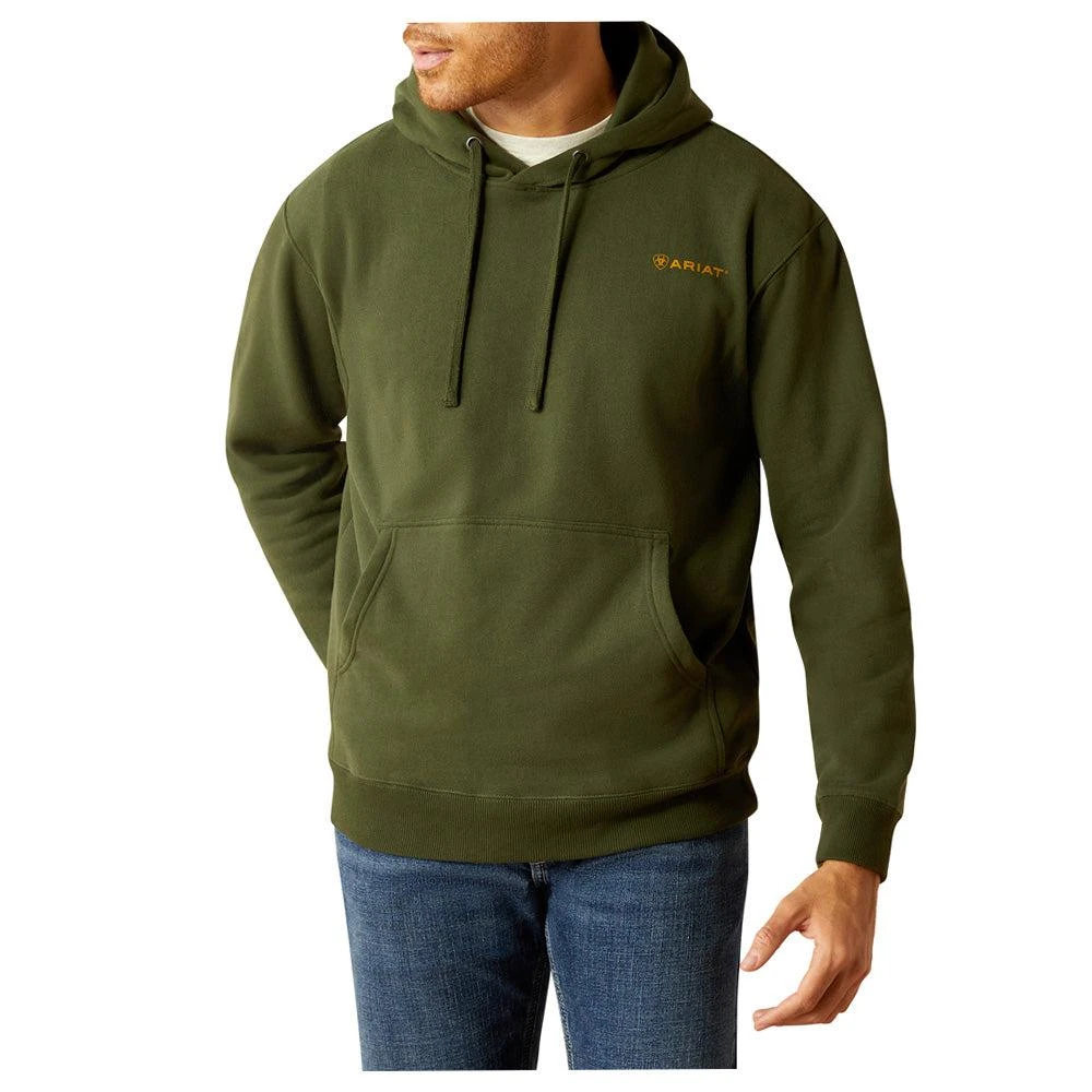 Ariat Barbwire Skull Graphic Hoodie 2