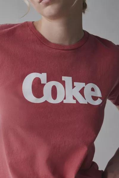 Urban Outfitters Coke Graphic Overdye Slim Tee
