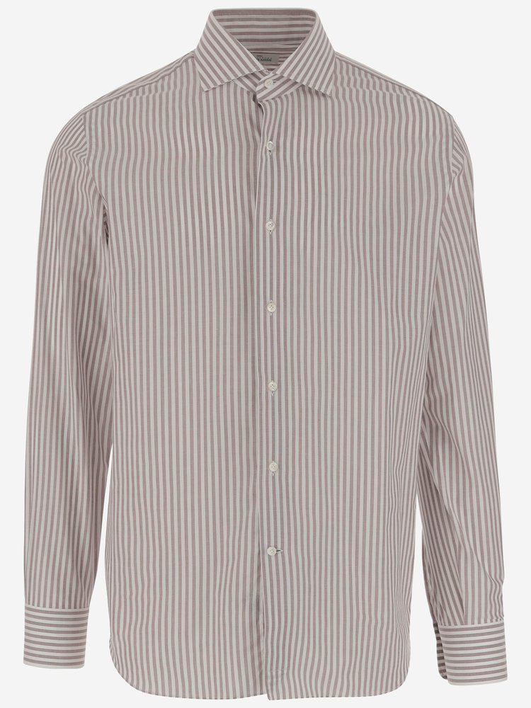ALESSANDRO GHERARDI Alessandro Gherardi Striped Dress Shirt
