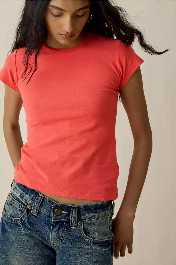 BDG  Short Sleeve Solid Spill The Tee