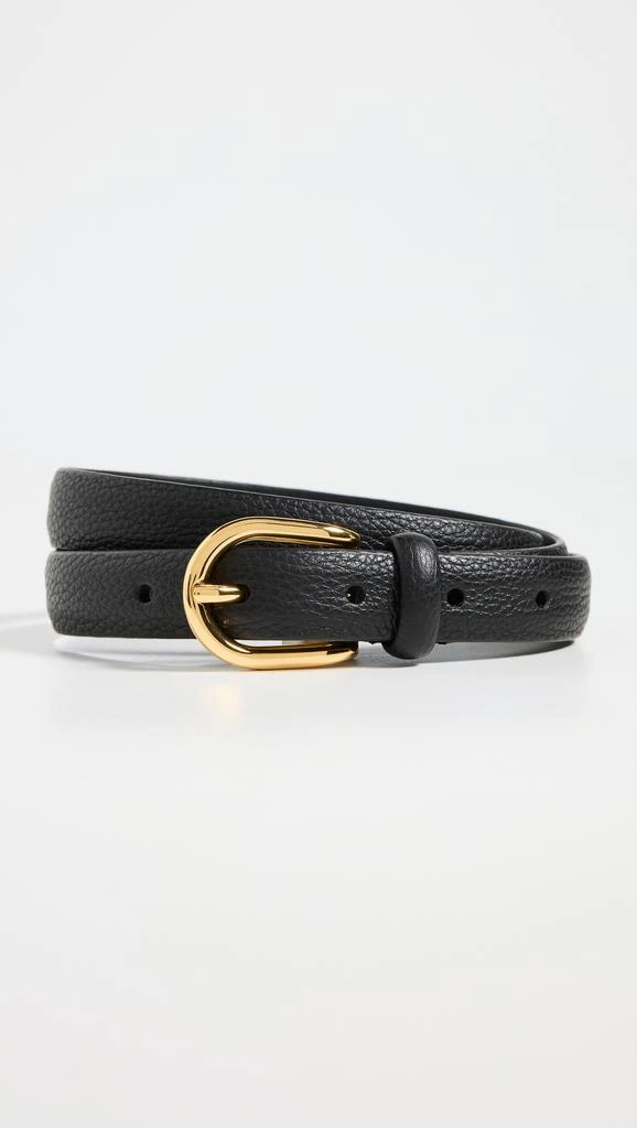 Andersons Skinny Soft Grained Leather Belt 1