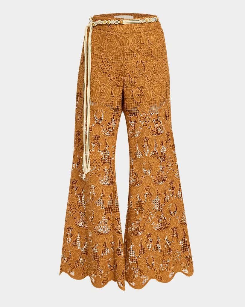 Zimmermann Coco Lace Flare Pants 1