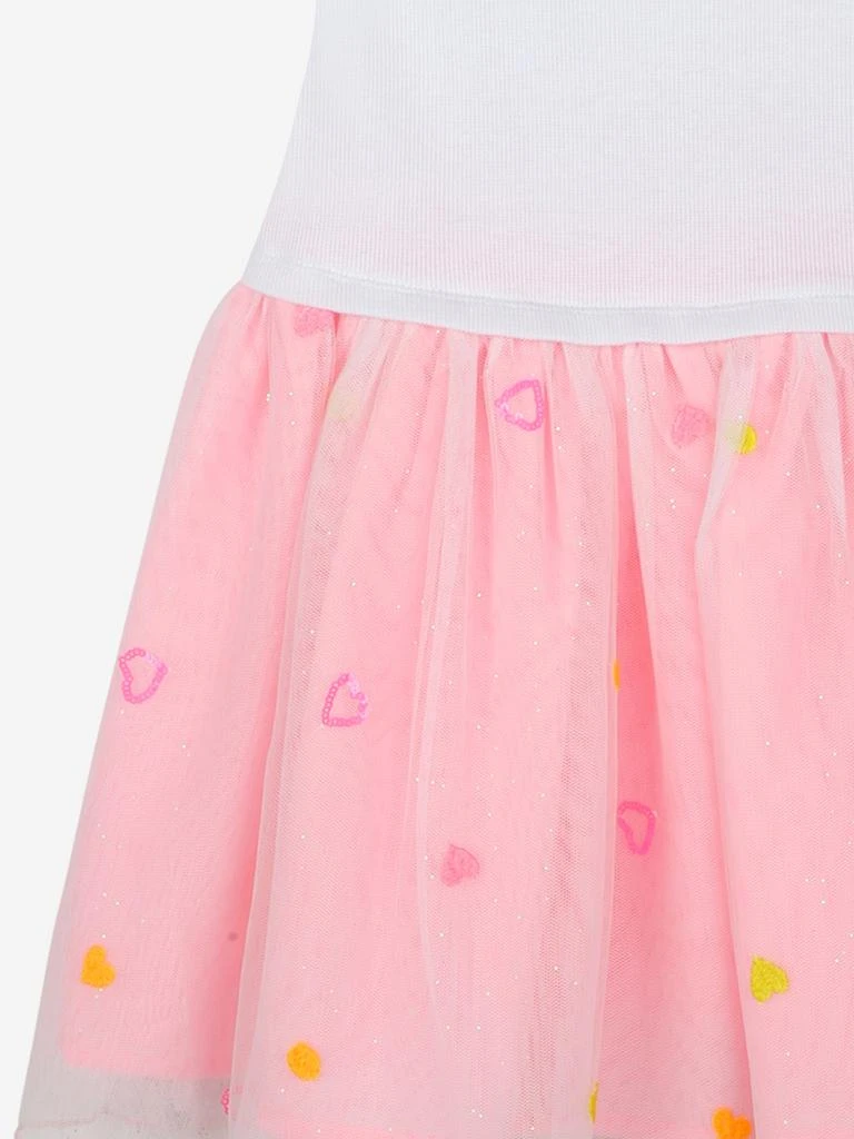 Billieblush Billieblush Girls Tulle and Sequin Dress in White 4