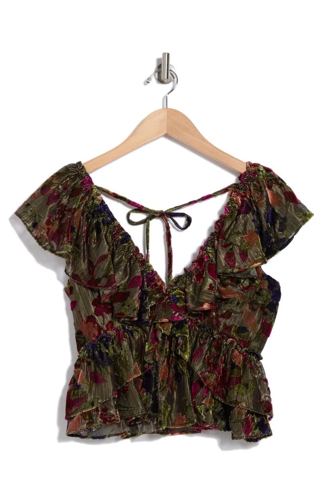 Parker The Cara Ruffle Peplum Top 3
