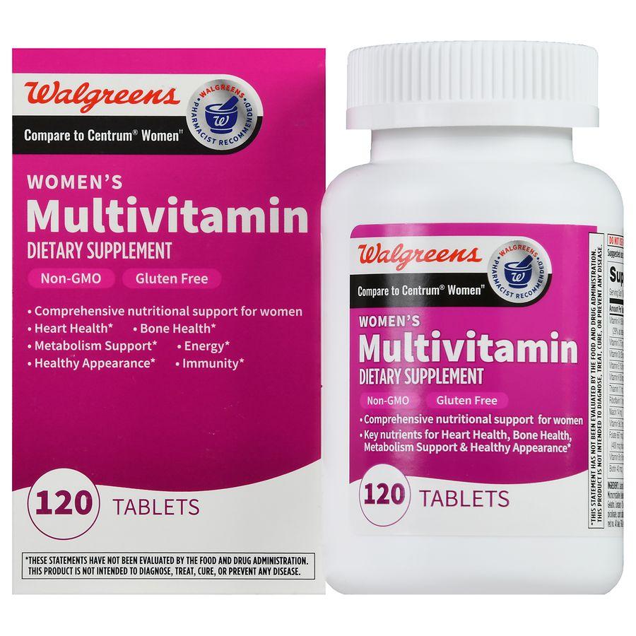 Walgreens Women's Multivitamin Tablets (120 days)