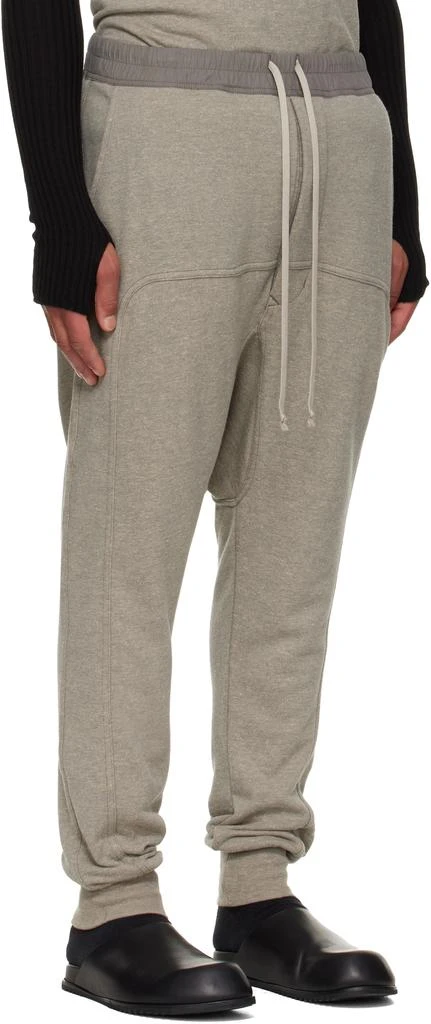Rick Owens Gray Concordians Drawstring Sweatpants 2