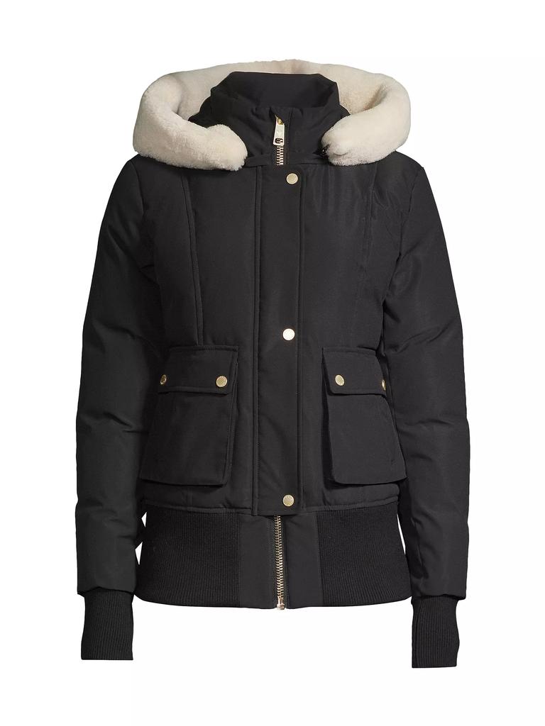 Nicole Benisti Fordham Shearling Down Jacket