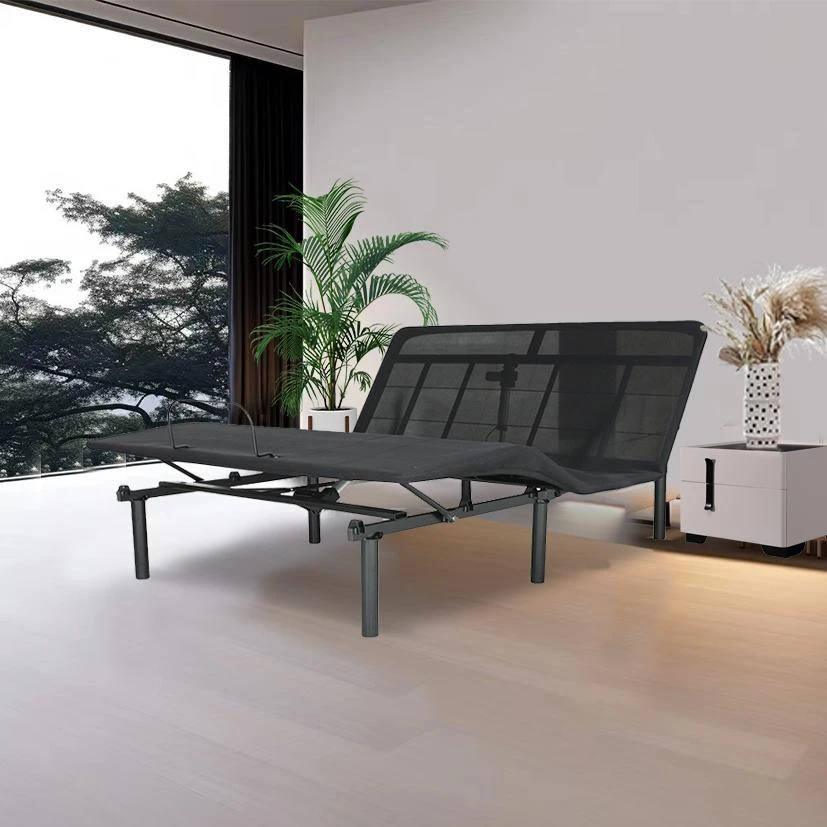 Streamdale Furniture Streamdale Adjustable Bed Base - Fold To Half-Txl Motorized Head And Foot