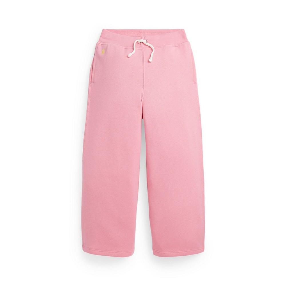 Polo Ralph Lauren Toddler and Little Girls Terry Wide-Leg Sweatpants