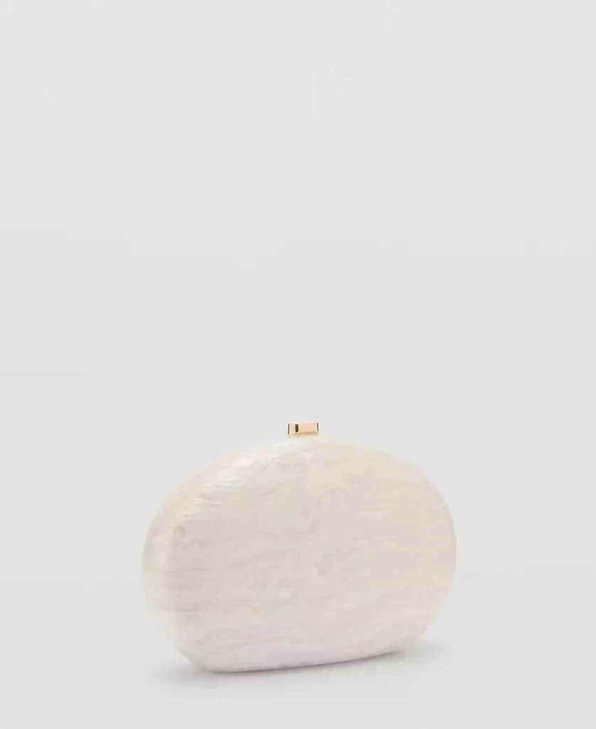 Mango Women's Acrylic Clutch Bag 2