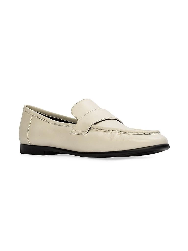 Black Suede Studio Arrow Leather Loafers 3