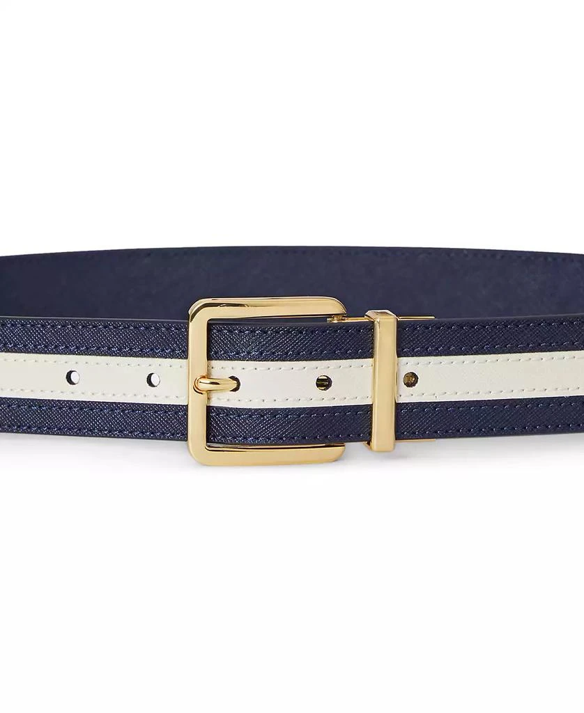 Ralph Lauren Women's Two-Tone Reversible Crosshatch Belt 3