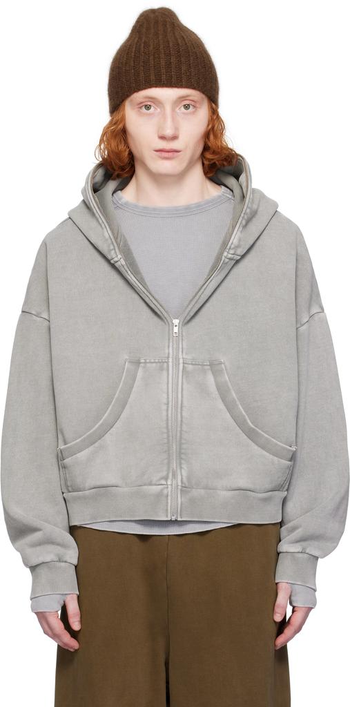 Gray Eternal Zip Hoodie – On Sale Now with Up to 44% Off